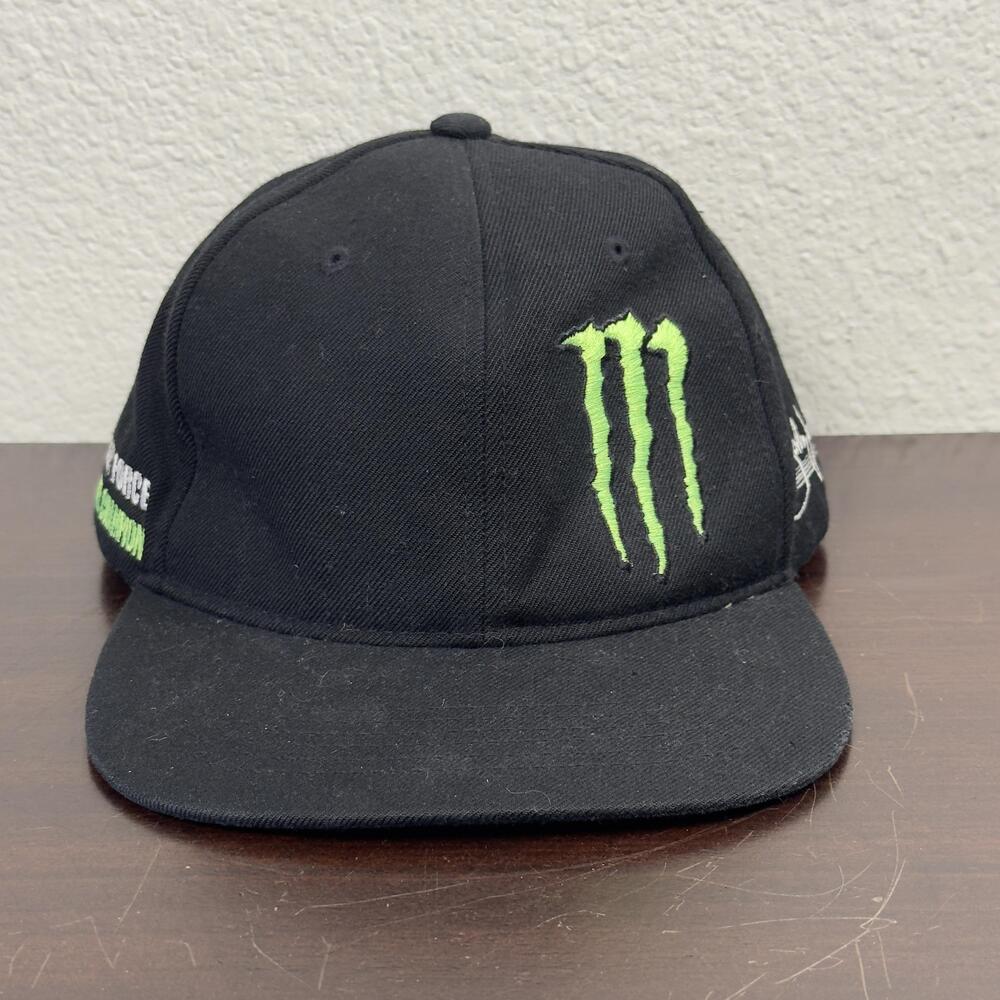 Monster Engery Hat Cap Snap Back Mens One Size NHRA Brittany Force Top Fuel
